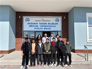 İŞKUR İşbirliği ile lise öğrencilerine bölümümüzü tanıttık