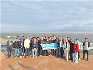 Öğrencilerimizden Avrupa’nın en büyük güneş enerji santraline teknik gezi