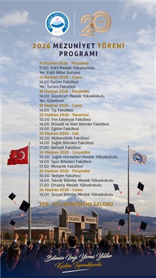 2026 Mezuniyet Töreni