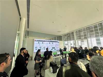 Öğrencilerimizden Avrupa’nın en büyük güneş enerji santraline teknik gezi